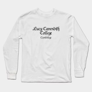 Cambridge Lucy Cavendish College Medieval University Long Sleeve T-Shirt